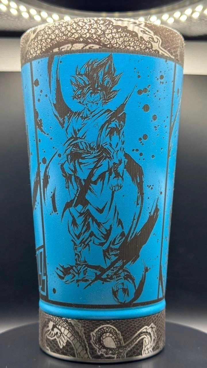 Copo Térmico Personalizado em 360 graus -(Dragon Ball-2)-473ml - Imagem 2