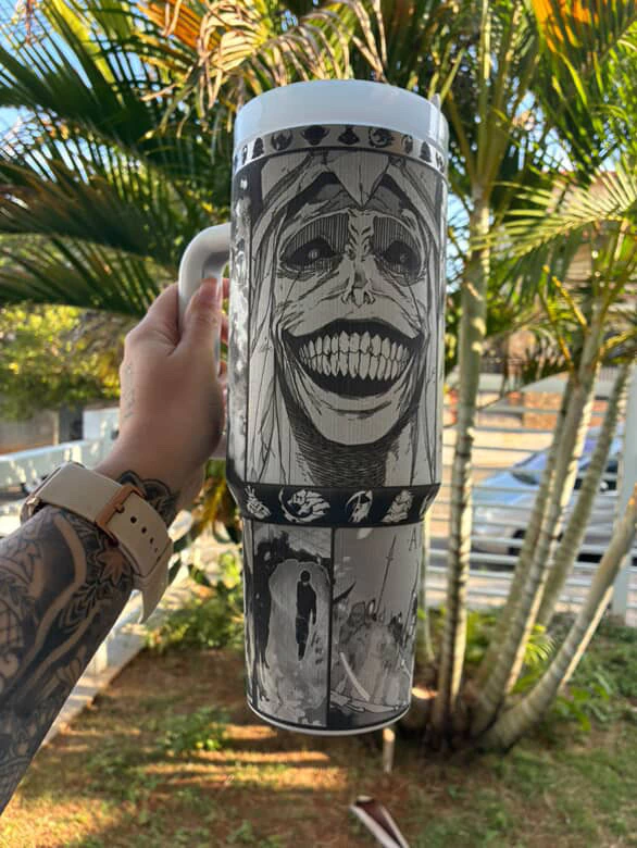 Caneca Térmico 1200L personalizado em 360 graus Solo Leveling