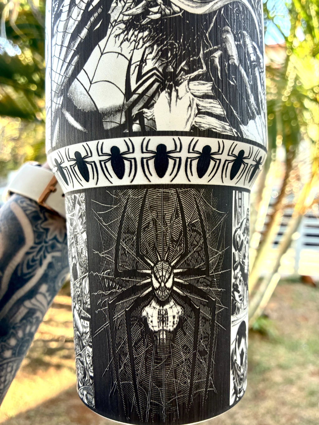Caneca térmico 1200l personalizado -Homem Aranha - Imagem 2