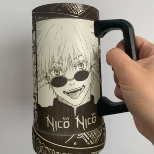 Caneca Térmica Personalizada em 360 graus-(Jujutsu Kaisen)-710ml